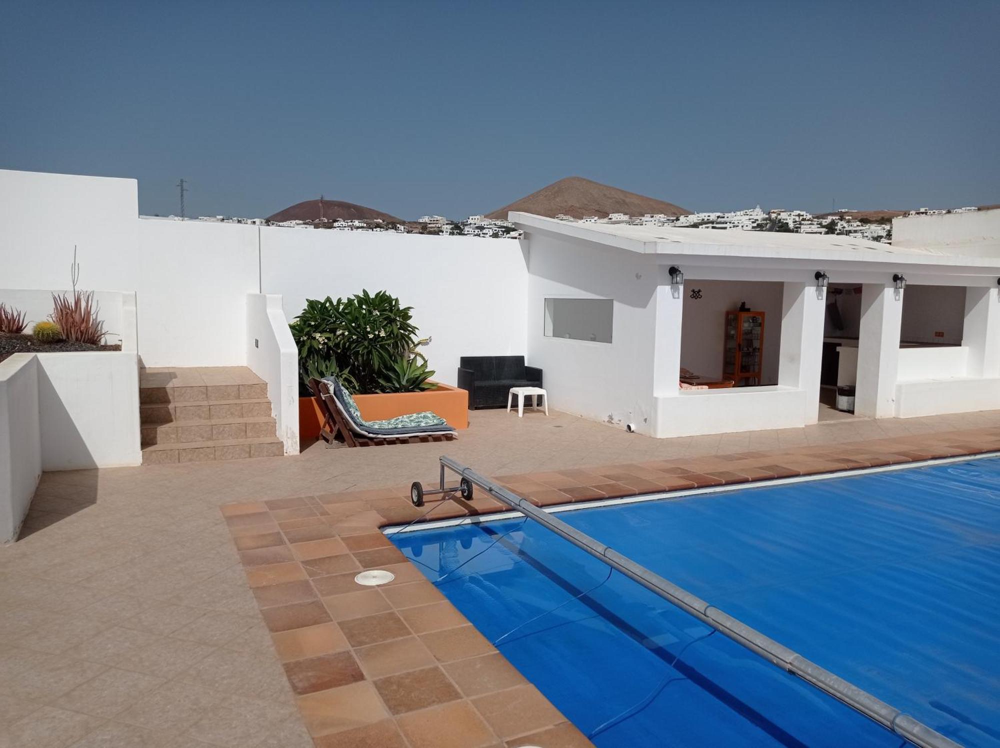 Casa Sol Y Mar Tias Villa Bagian luar foto